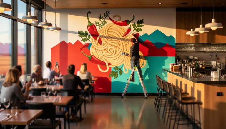 Why Calgary Restaurants Are Turning Blank Walls Into Brand Gold